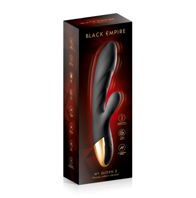 Vibromasseur chauffant My Queen 2 - Black Empire