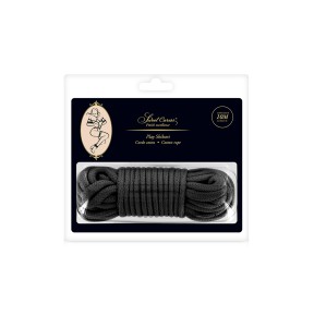 Corde de bondage noire 10m - Sweet Caress