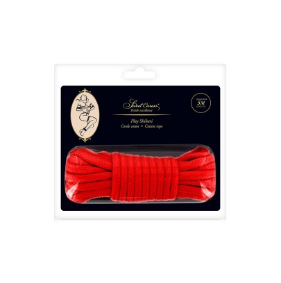 Corde de bondage rouge 5m - Sweet Caress