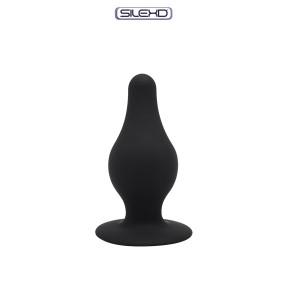 Plug anal The Original Model 2 noir 7,2 cm - SilexD
