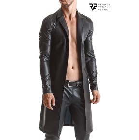 Manteau long wetlook Sergio - Regnes
