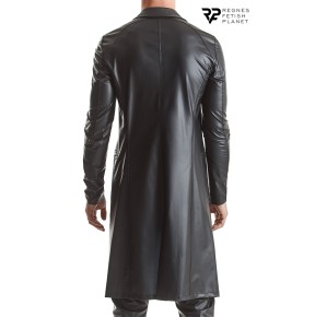 Manteau long wetlook Sergio - Regnes