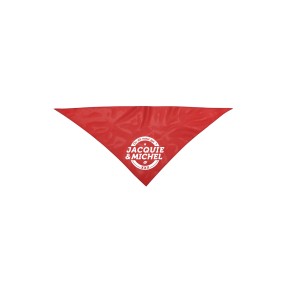 Bandana rouge Jacquie & Michel