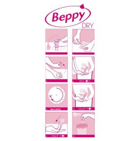 Boite 8 tampons Beppy DRY