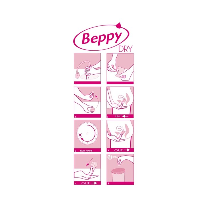 Boite 8 tampons Beppy DRY