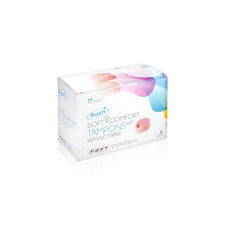 Boite 8 tampons Beppy WET