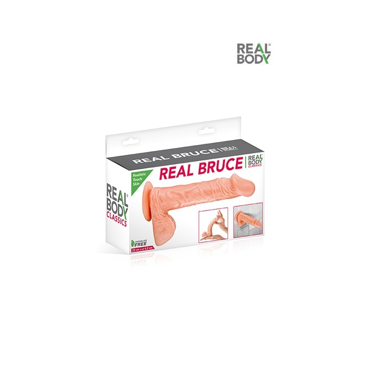 Gode réaliste 23 cm - Real Bruce