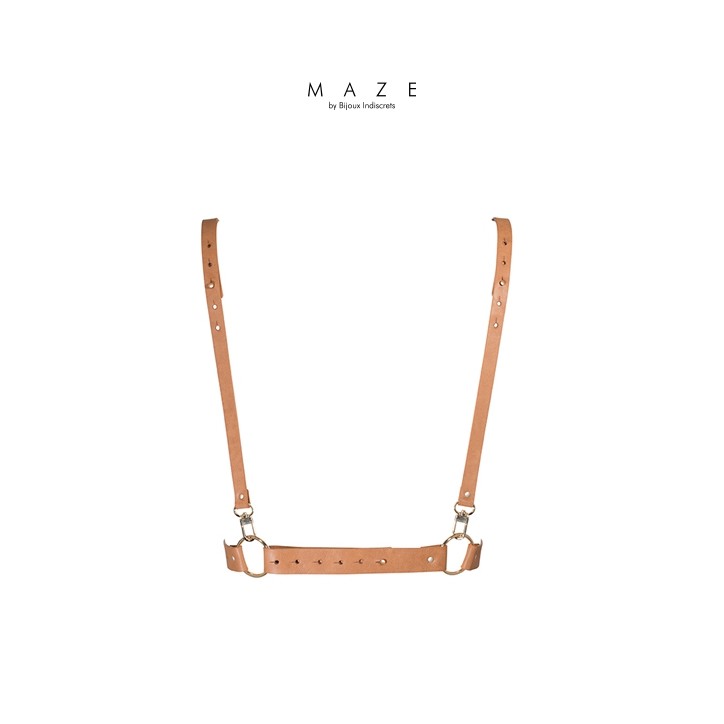 Harnais X marron - Maze