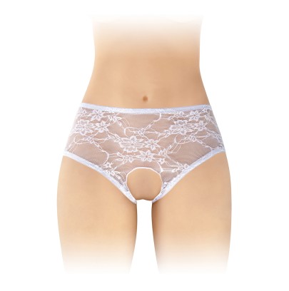 Culotte ouverte blanche Amanda - Fashion Secret
