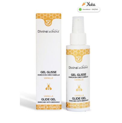 Lubrifiant Bio Vanille 100ml - Divinexstases