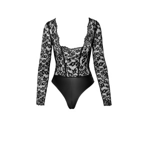 Body Psyché F296 wetlook et dentelle
