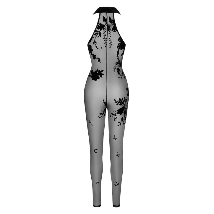 Combinaison zippée Ego F315 tulle floqué