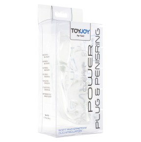 Stimulateur de prostate et cockring transparent
