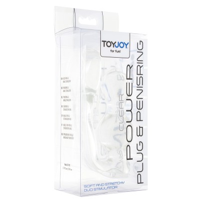 Stimulateur de prostate et cockring transparent