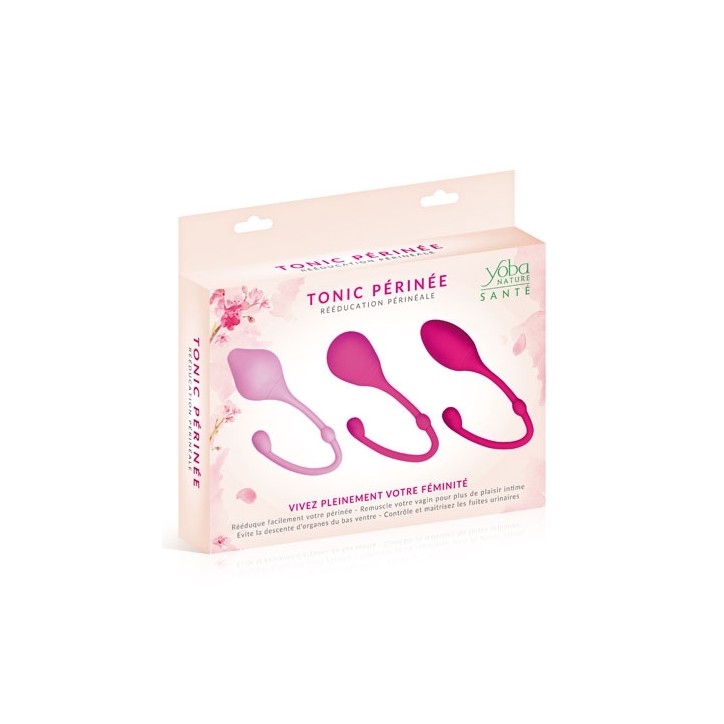 Kit 3 boules de Geisha Tonic Périnée