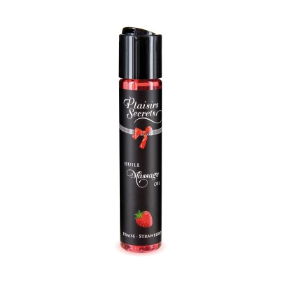 Huile de massage gourmande - Fraise
