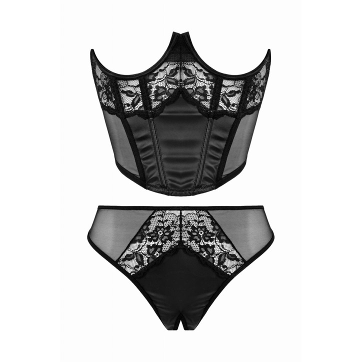 Ensemble bustier et string Tiara - Christine 