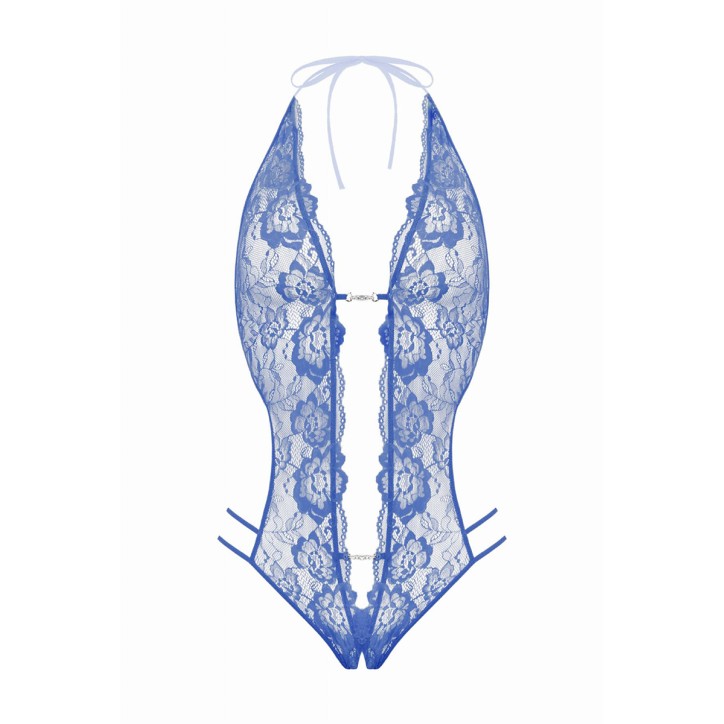 Body string ouvert Renee bleu - Christine