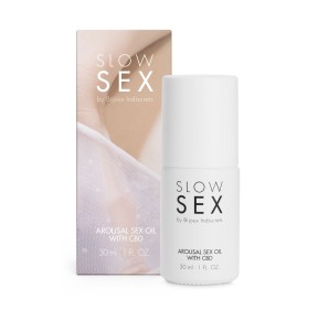 Huile stimulante au CBD Slow Sex - Bijoux Indiscrets