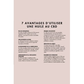 Huile stimulante au CBD Slow Sex - Bijoux Indiscrets