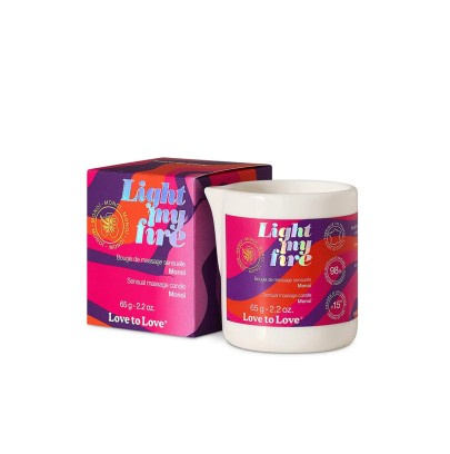 Bougie de massage Monoï - Love to Love