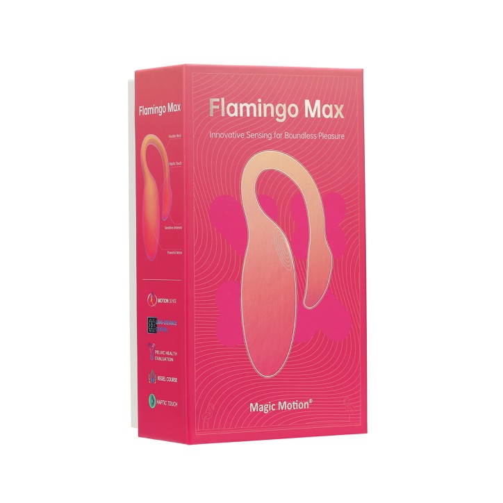 Oeuf vibrant connecté Flamingo Max orange - Magic Motion