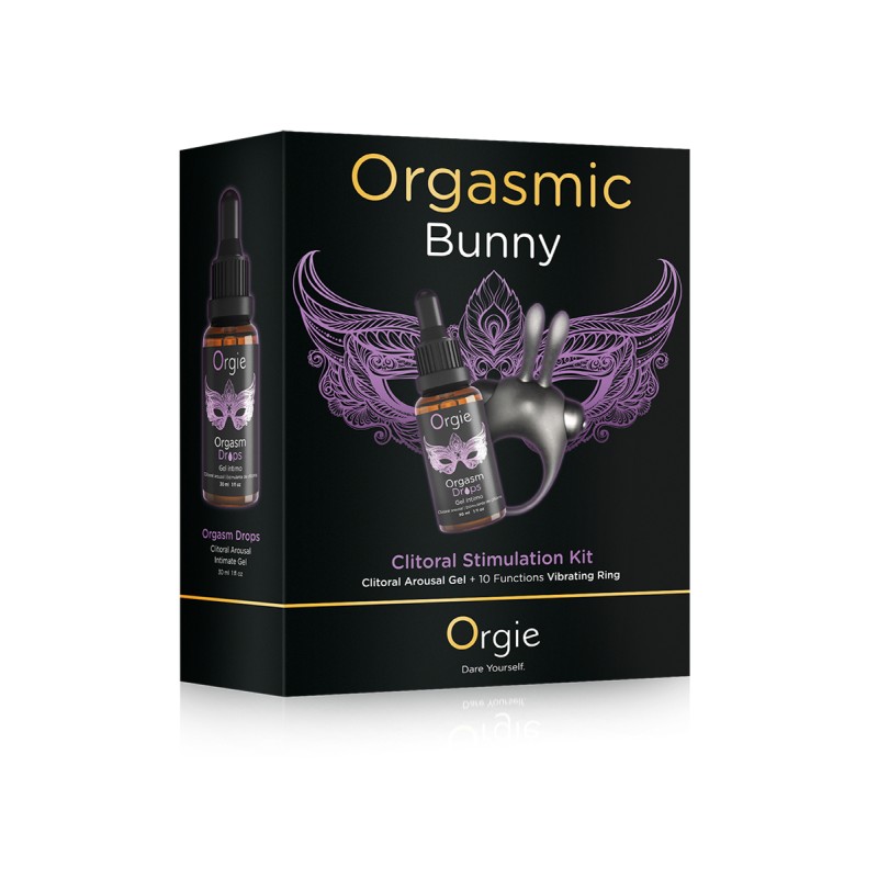 Kit de stimulation clitoridienne Orgasmic Bunny - Orgie