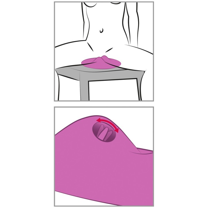 Coussin sexuel vibepad 2