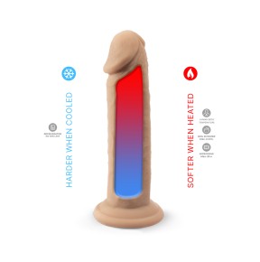 Gode Real Skin Model 2 flesh 15,4 cm - SilexD