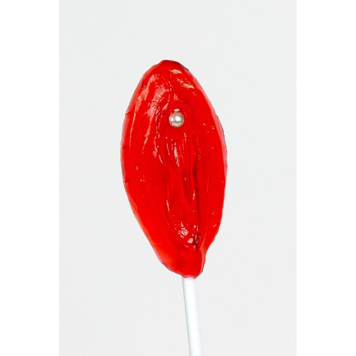 Sucette vulve fraise - Secret Play