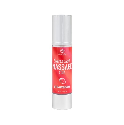 Huile de massage Fraise - Secret Play