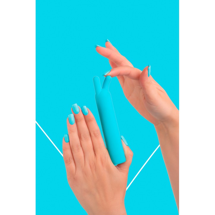 Mini vibro rechargeable BlissStars bleu - FairyGasm