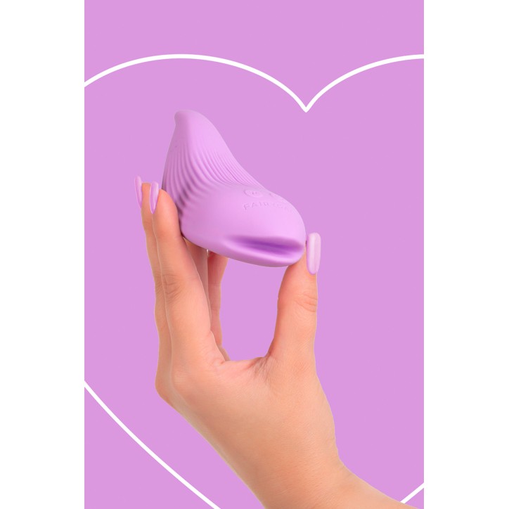 Mini vibro rechargeable DelightfulWave violet - FairyGasm