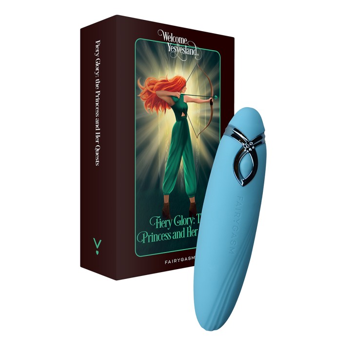 Vibro rechargeable PleasureArrow bleu - FairyGasm