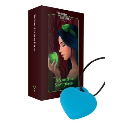 Stimulateur pendentif PleasureStone bleu - FairyGasm