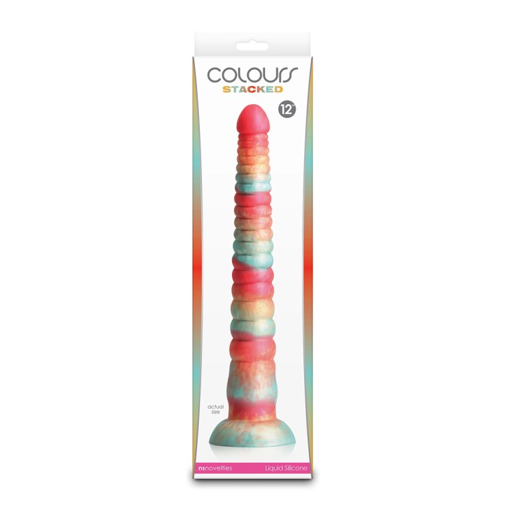 Gode Red Stacked 30,6 x 4,5 cm - NS Novelties