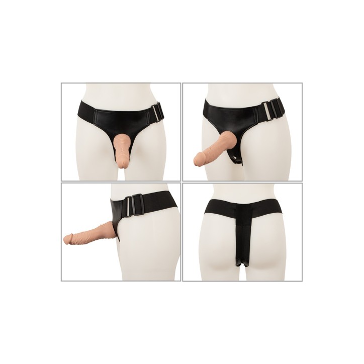 Gode-ceinture 3 dildos multi-positions - You2Toys