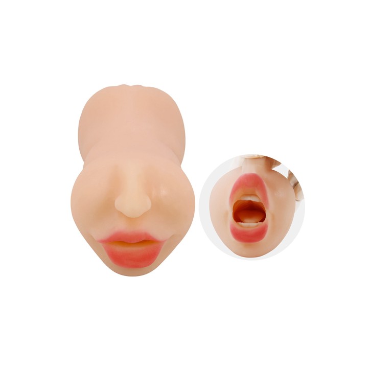 Masturbateur réaliste Zoey bouche et vagin