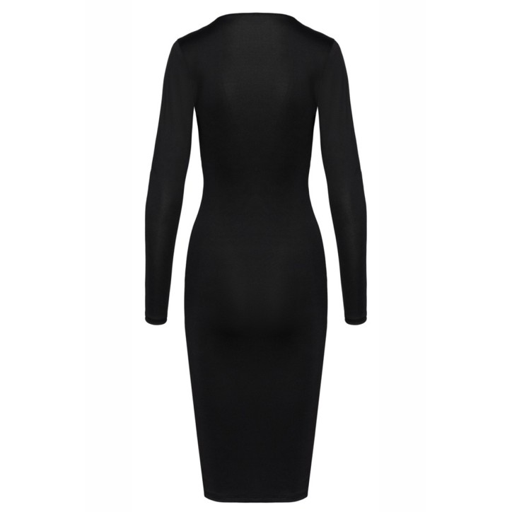 Robe noire à manches longues -  Cotelly Party