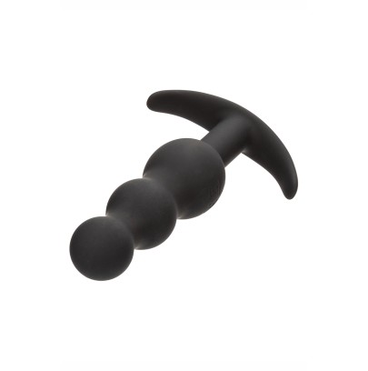 Plug anal Vibrant à perles - Calexotics
