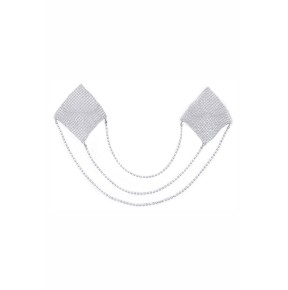 Caches tétons Losange avec chainettes - Cotelli Accessoires