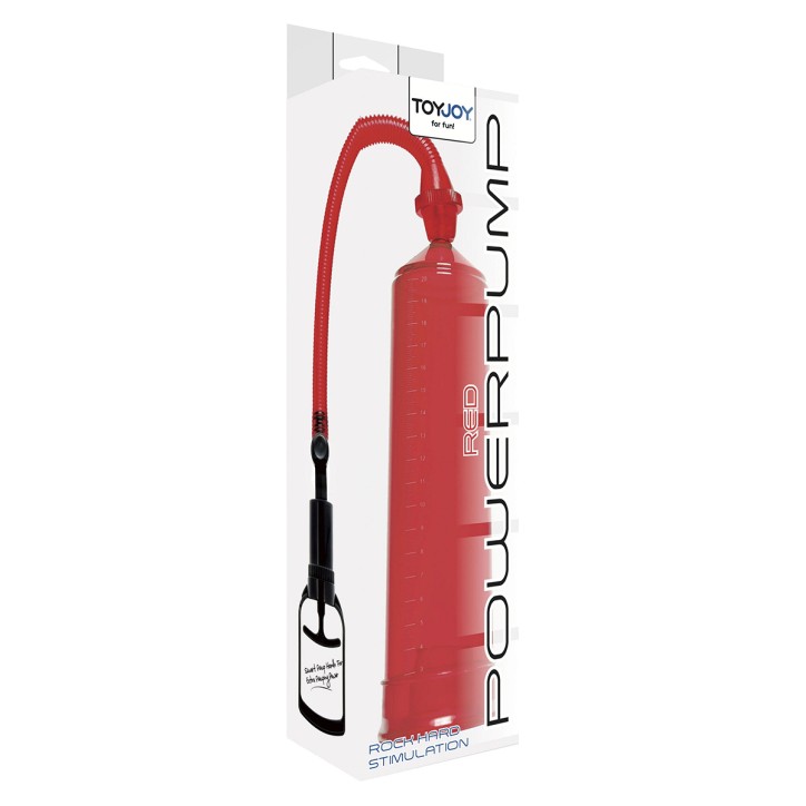 Pompe à pénis ToyJoy Power Pump rouge
