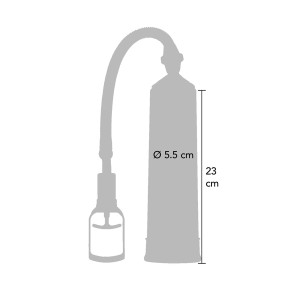 Pompe à pénis ToyJoy Power Pump rouge