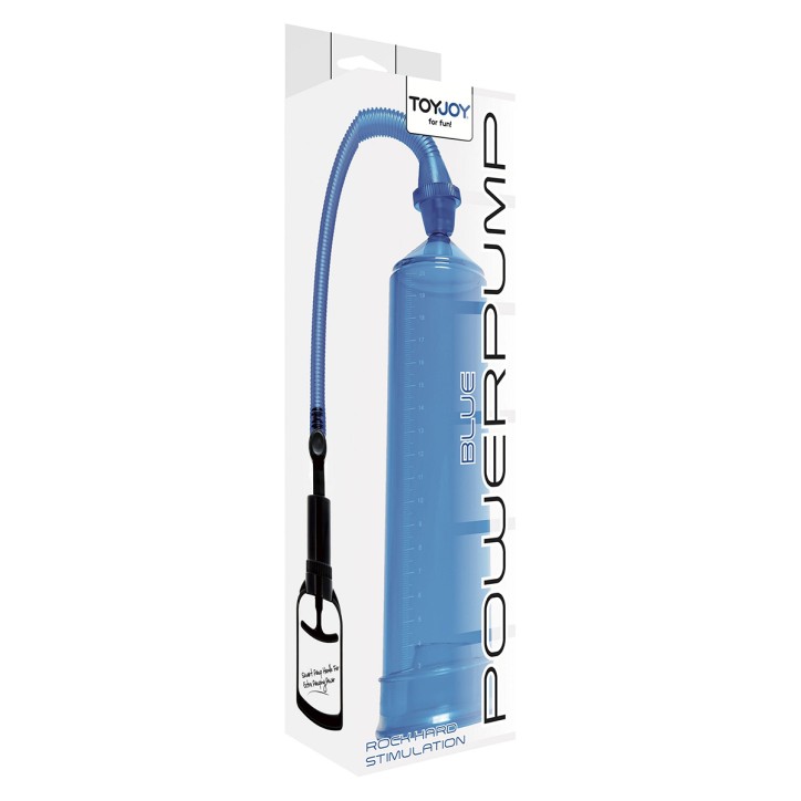 Pompe à pénis ToyJoy Power Pump bleu