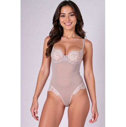 Body gris pâle Zovel - Passion