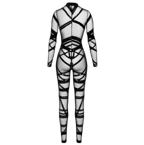 Combinaison floquée Bondesque F357 - Noir Handmade