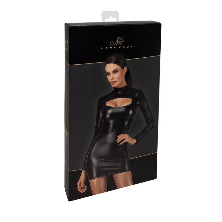 Mini robe Vixen F366 - Noir Handmade