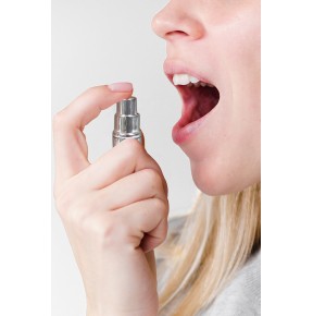 Spray sexe oral et bouche humide à la fraise acide