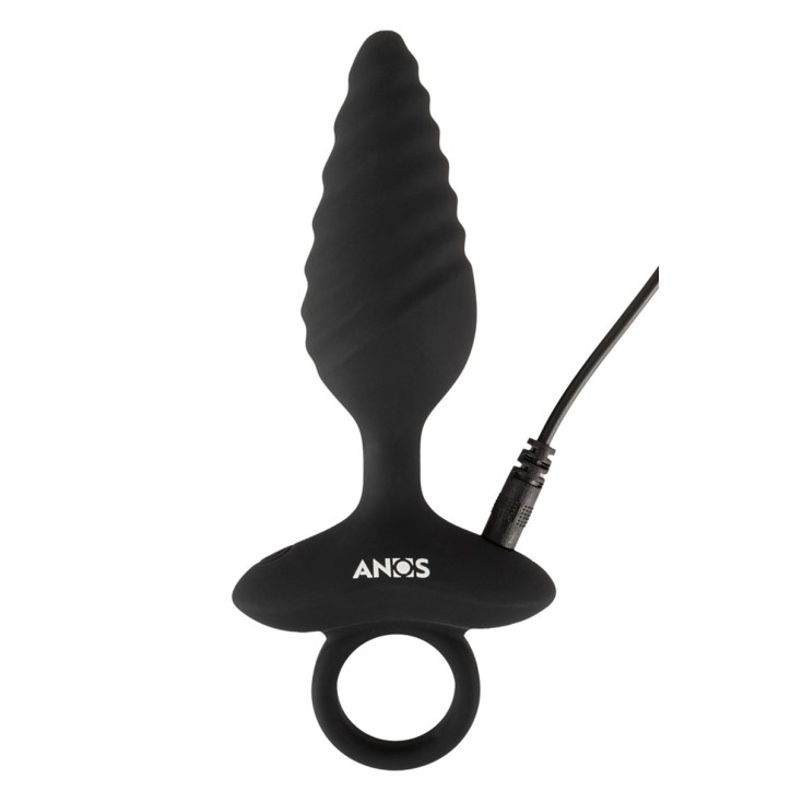 Plug vibrant flexible avec Design en spirale - Anos