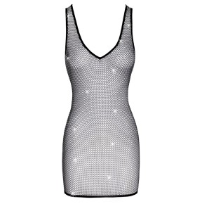 Mini robe maille et strass - Cottelli PARTY
